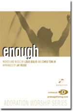 Enough SATB choral sheet music cover